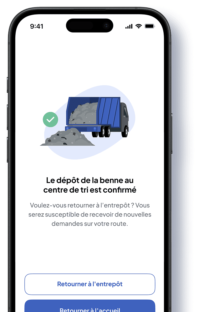 nereva GPS screen