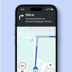 Navigation in the Nereva Transport app